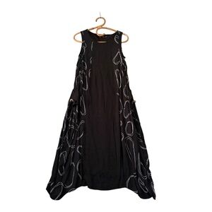 Model France‎ | Lagenlook Artsy Printed Mini Dress Size M